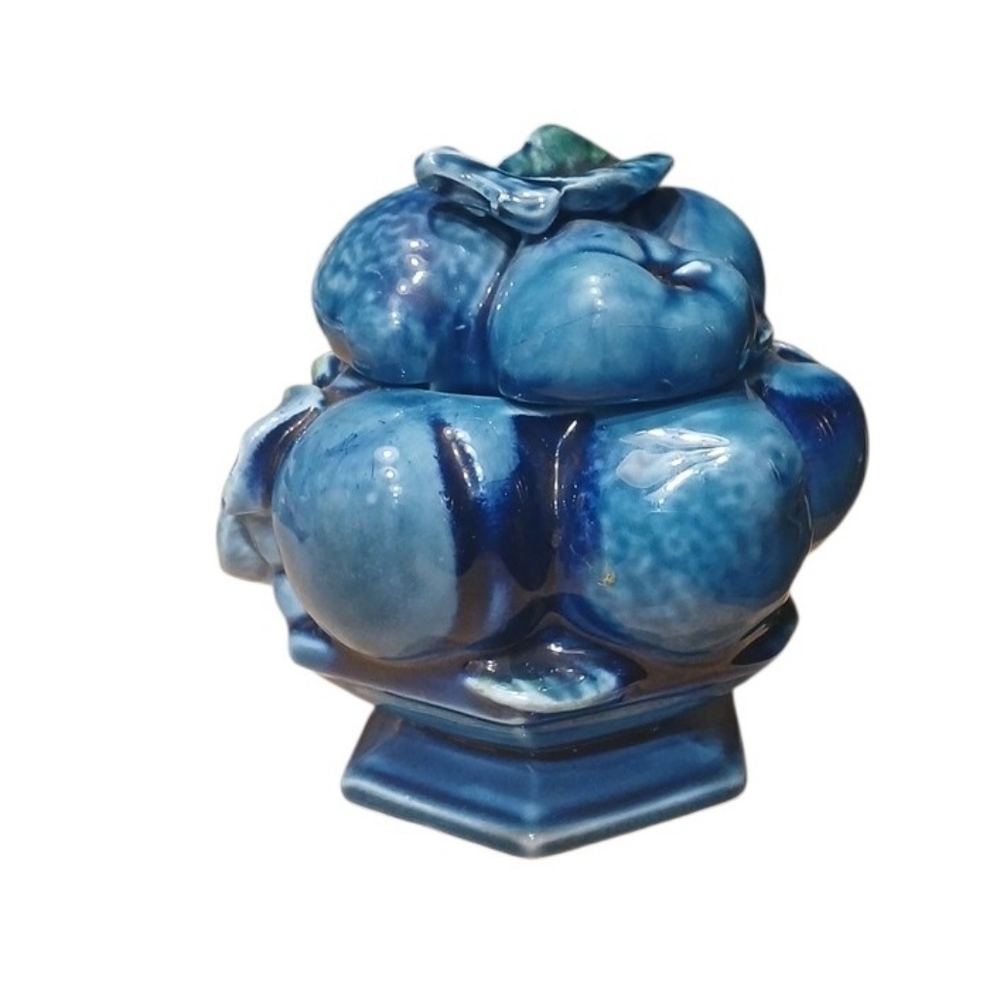Mood Indigo Blue Sugar Dish Bowl - Picture 4 of 7